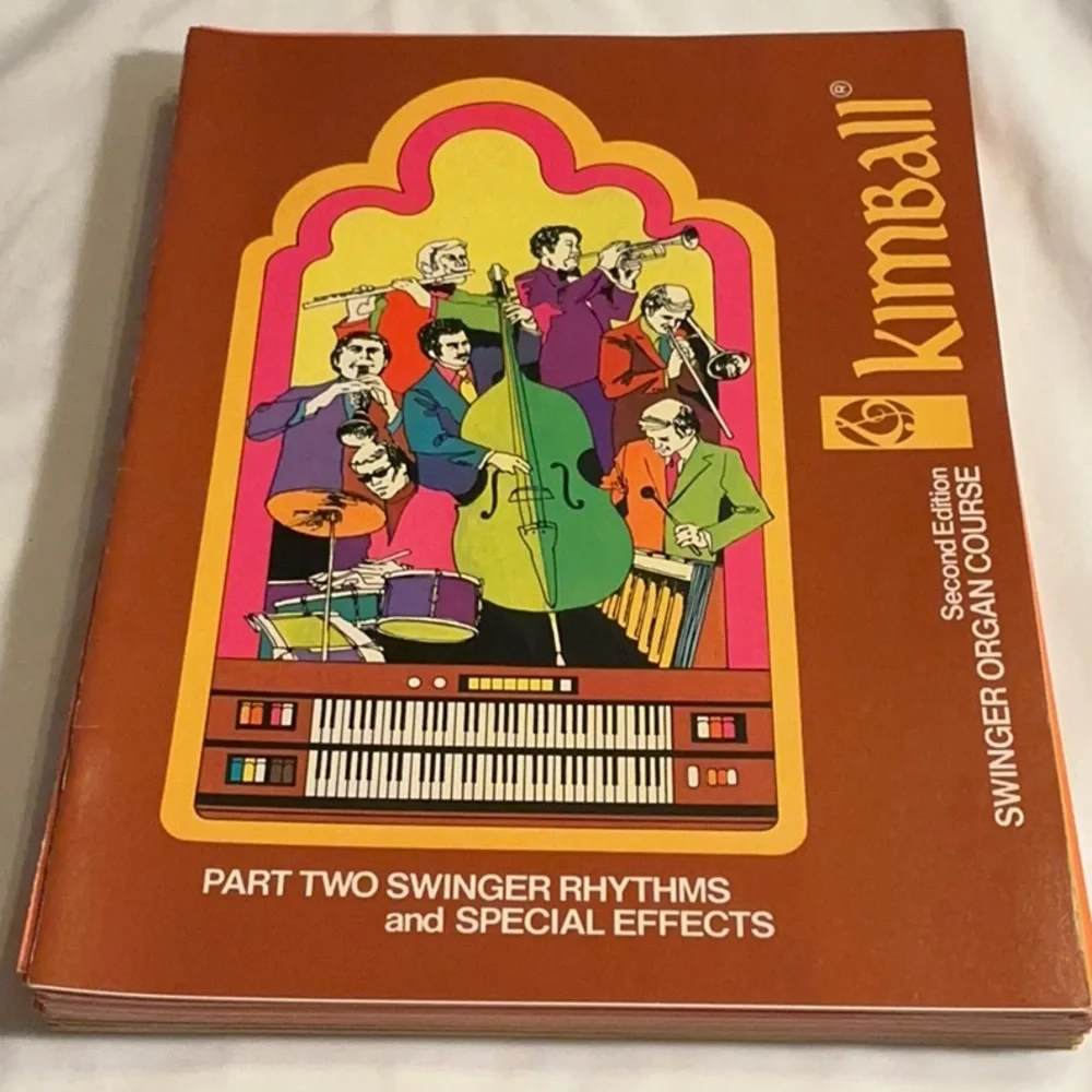 Vintage Swinger Organ Course — Black Box Cover almost complete set missing #50